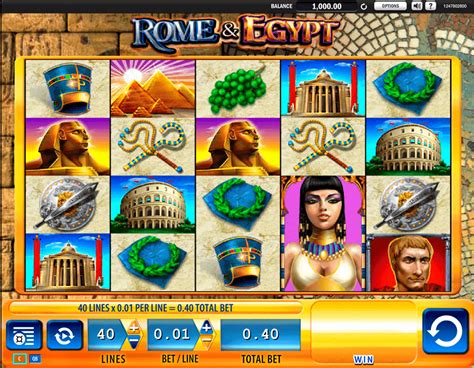 Rome & Egypt Slot Machine ᗎ Play Online & Free.